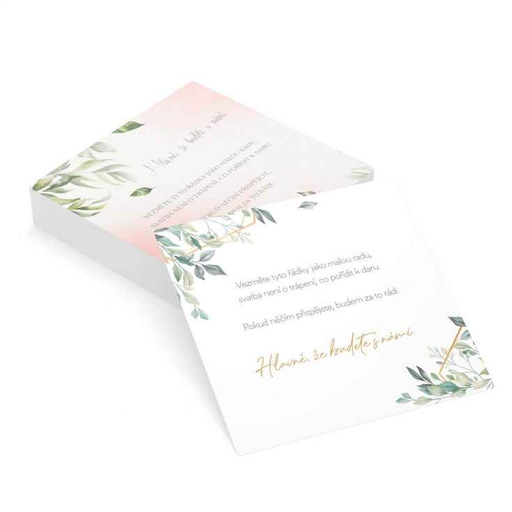 Výhodný tisk a výroby svatebních kartiček online